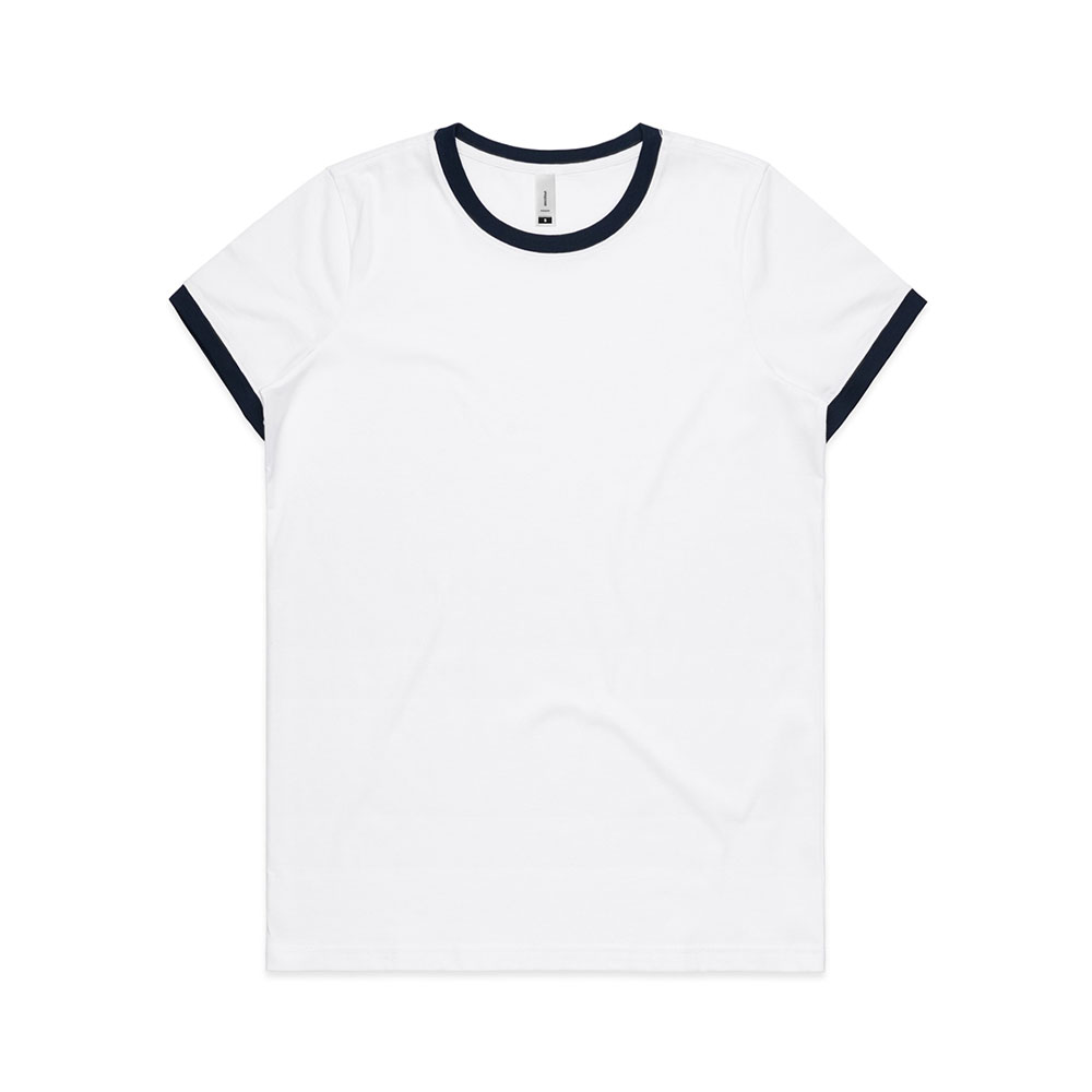 Womens Ringer T-shirt – Custom Merch