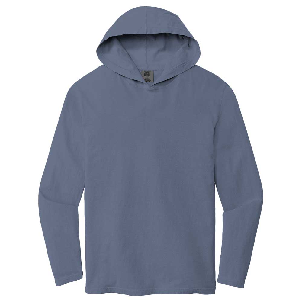 Mens Long Sleeve Hooded T-Shirt – Custom Merch