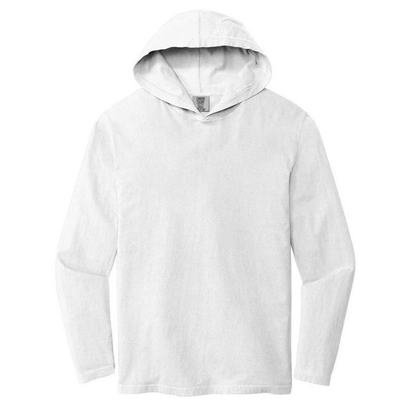 Mens Long Sleeve Hooded T-Shirt – Custom Merch